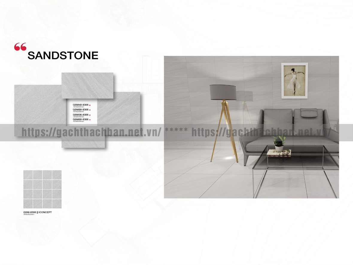 Bộ sưu tập gạch giả đá Thạch Bàn GSM-8306