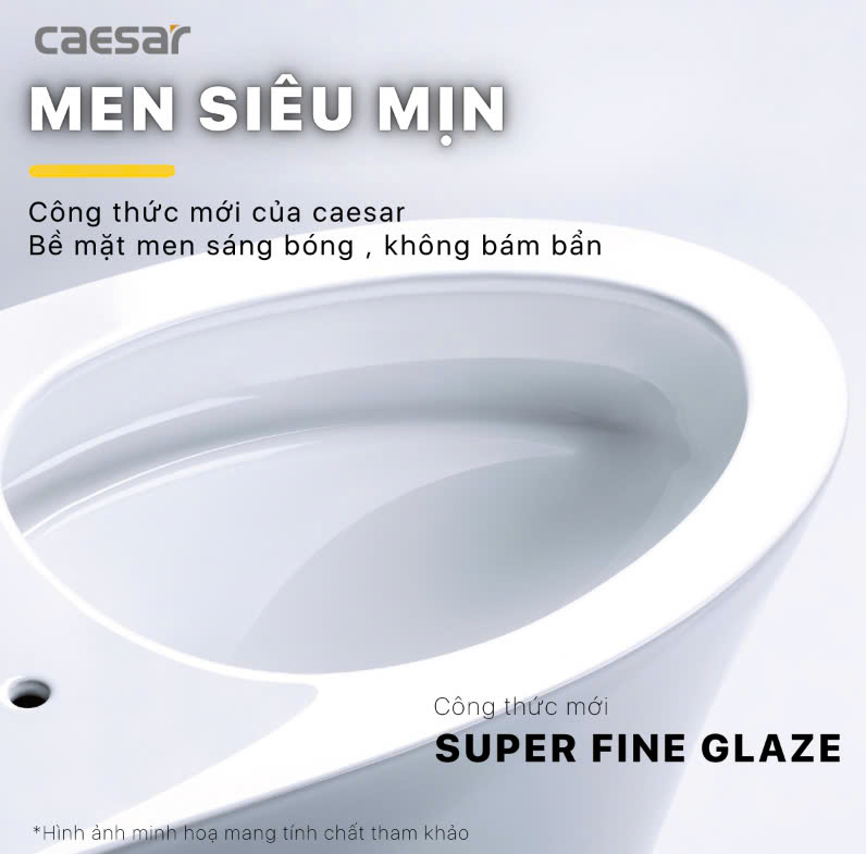 Bàn cầu âm tường Caesar CPT1505