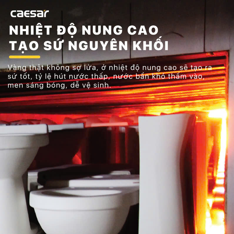 Bàn cầu âm tường Caesar CPT1505