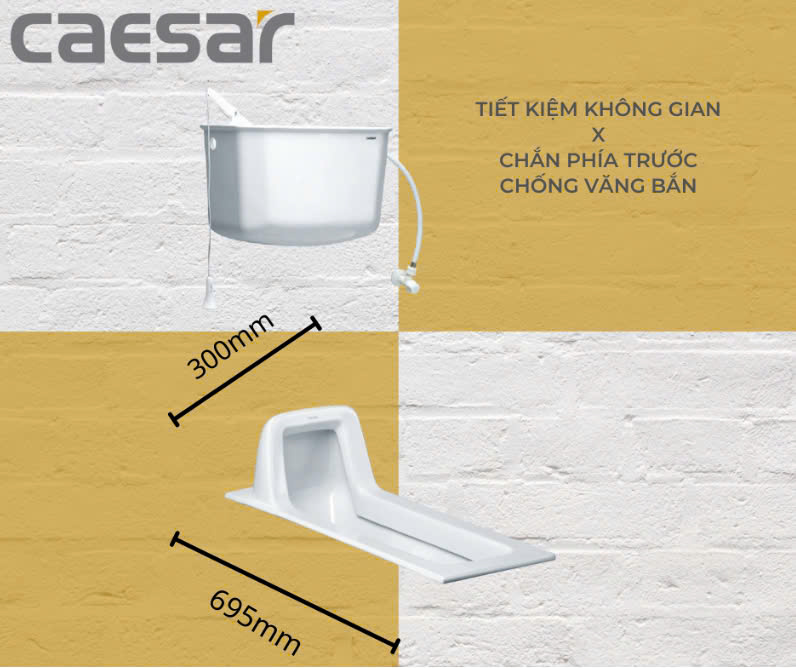 Hình ảnh bàn cầu công cộng Caesar CS1230