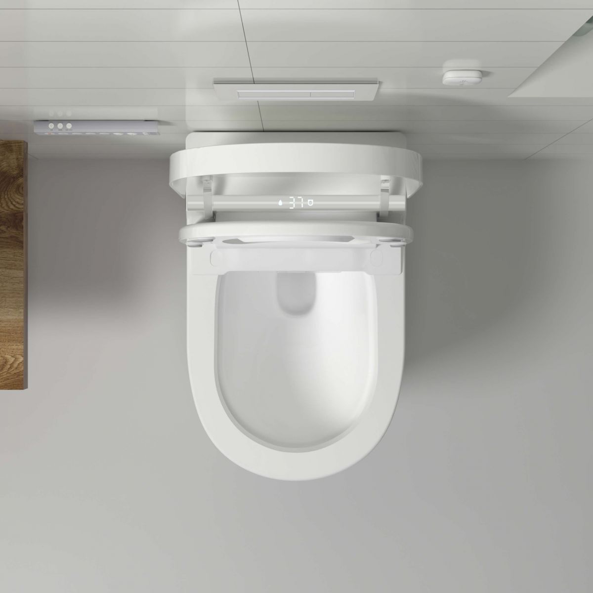 Bồn cầu thông minh treo tường D&K DK-AC944B