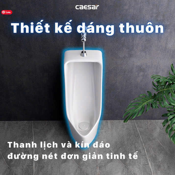 Hình ảnh bồn tiểu nam đứng Caesar U0296 + A648