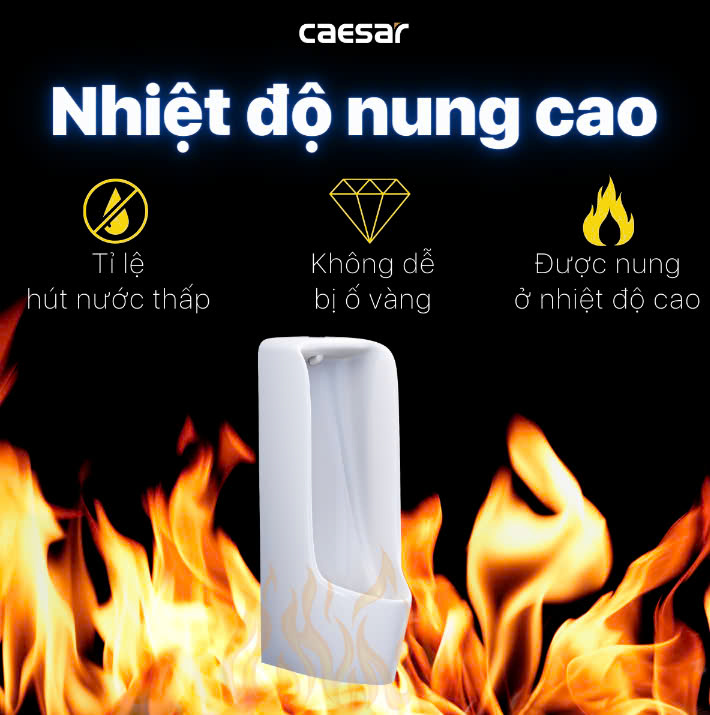 Hình ảnh bồn tiểu nam đứng Caesar U0296 + A648