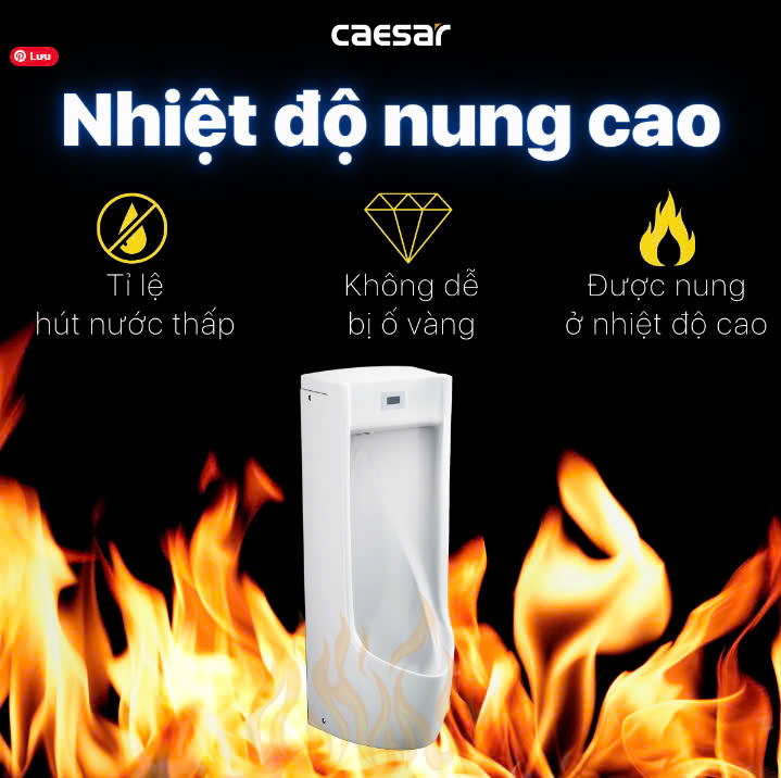 Hình ảnh bồn tiểu nam đứng Caesar UA0284