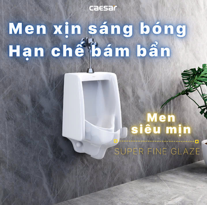 Hình ảnh bồn tiểu nam treo tường Caesar U0230