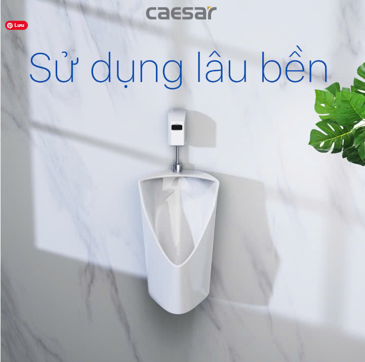 Hình ảnh bồn tiểu nam treo tường Caesar U0233