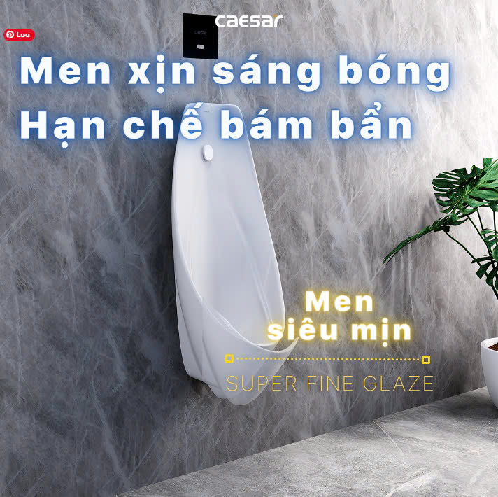 Hình ảnh bồn tiểu nam treo tường Caesar U0266