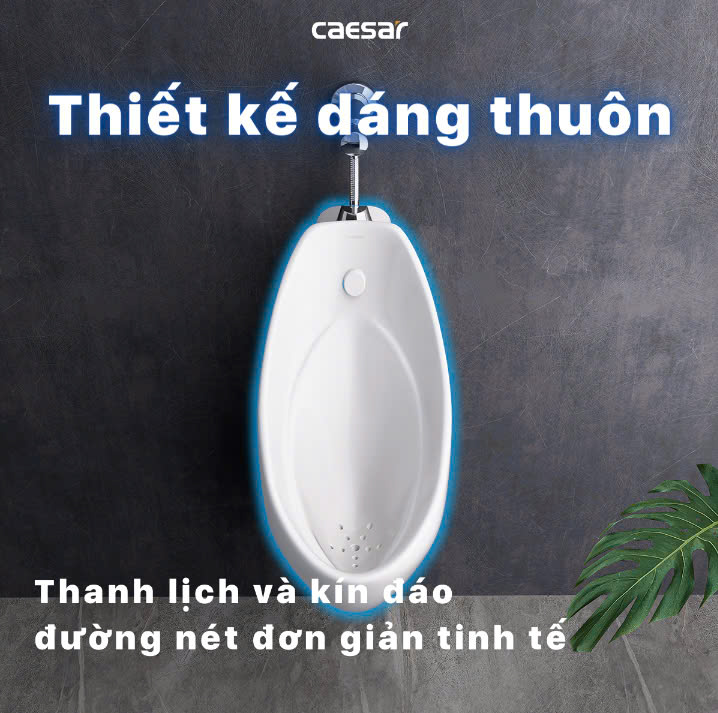 Hình ảnh bồn tiểu nam treo tường Caesar U0267