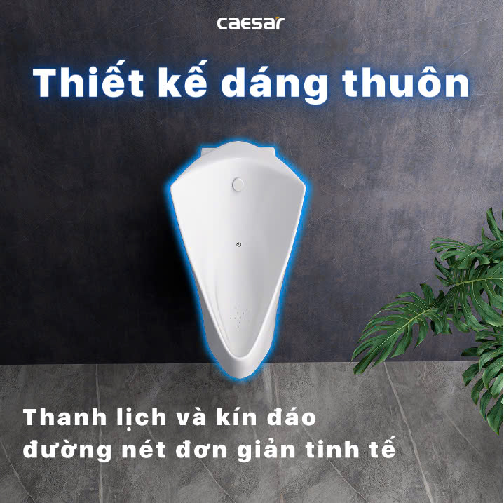 Hình ảnh bồn tiểu nam treo tường Caesar UA0234