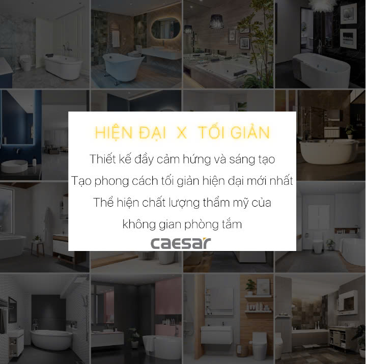 Chậu rửa Lavabo + Tủ treo Caesar