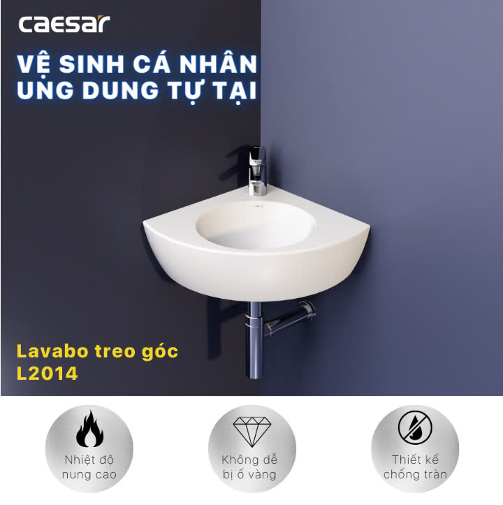 Chậu góc Caesar L2014