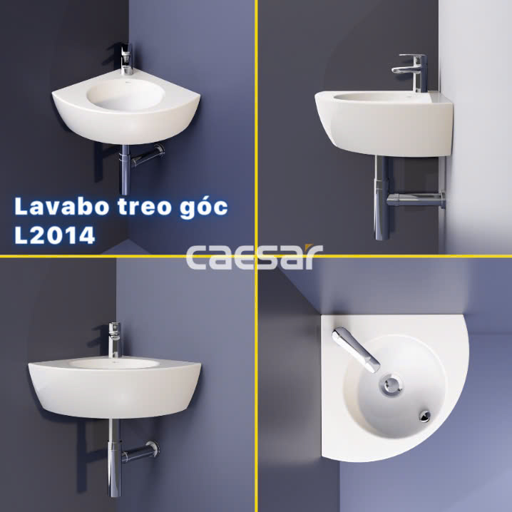 Chậu góc Caesar L2014