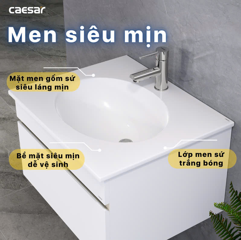 Hình ảnh Chậu rửa Lavabo dương bàn Caesar LF5024