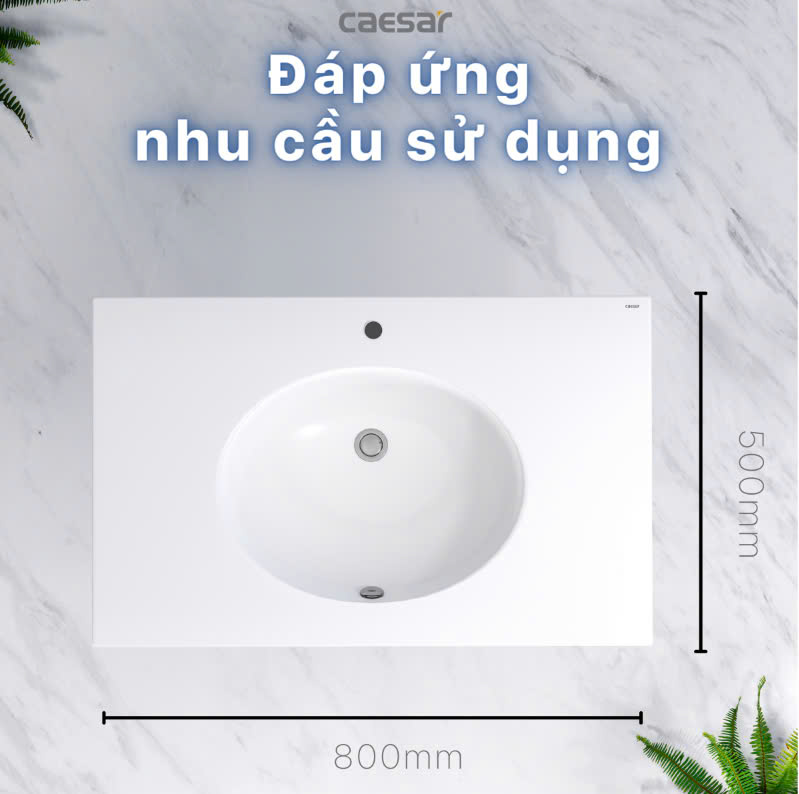 Chậu rửa Lavabo Dương Bàn Caesar LF5026