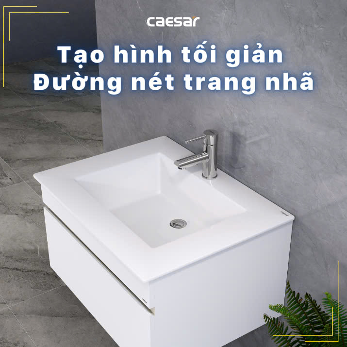 Hình ảnh Chậu rửa Lavabo dương bàn Caesar LF5030