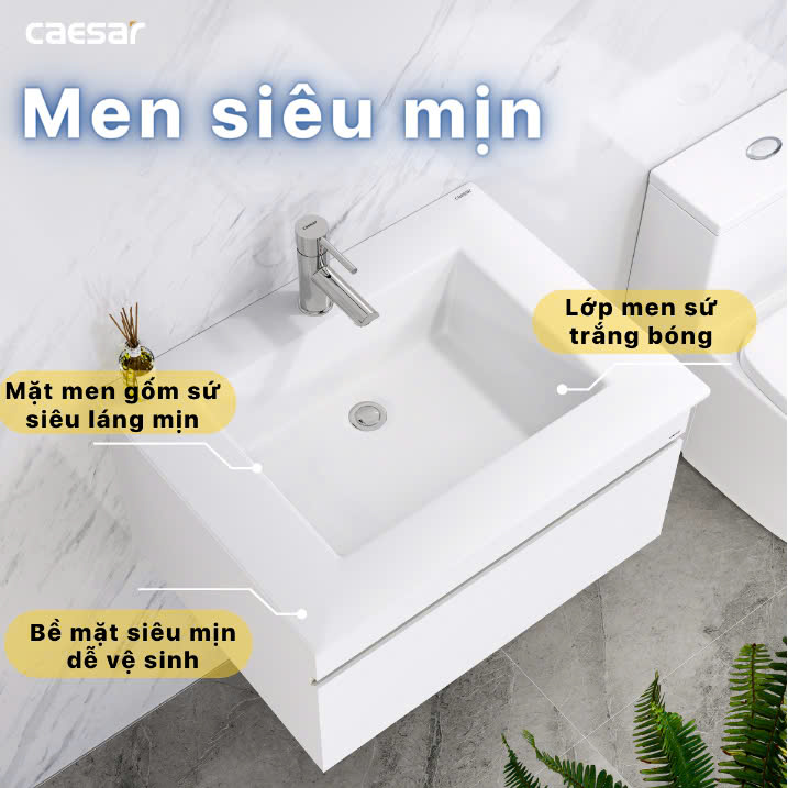 Hình ảnh Chậu rửa Lavabo dương bàn Caesar LF5030