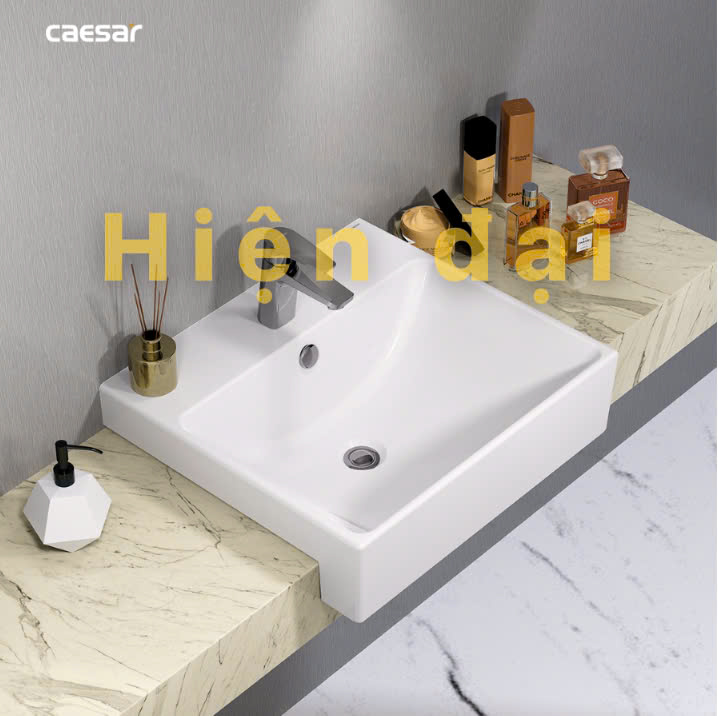 Chậu rửa Lavabo Dương Bàn Caesar LF5301