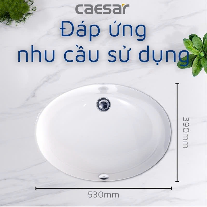 Chậu rửa Lavabo Âm Bàn Caesar L5113