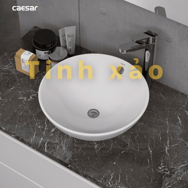 Chậu rửa Lavabo đặt bàn Caesar L5215