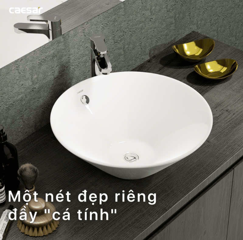 Chậu rửa Lavabo đặt bàn Caesar L5222