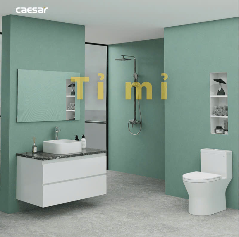 Chậu rửa Lavabo đặt bàn Caesar LF5256