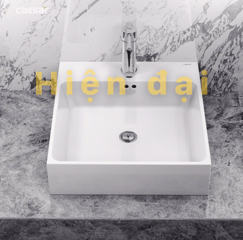 Chậu rửa Lavabo đặt bàn Caesar LF5261