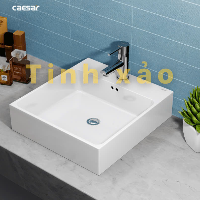 Chậu rửa Lavabo đặt bàn Caesar LF5261