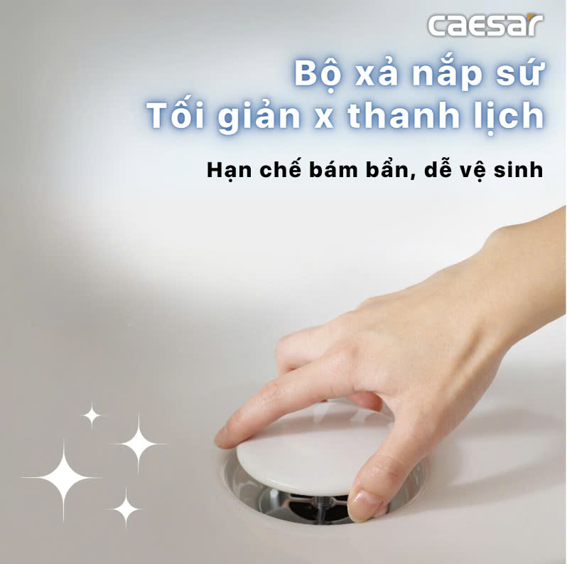 Chậu rửa Lavabo đặt bàn Caesar LF5380