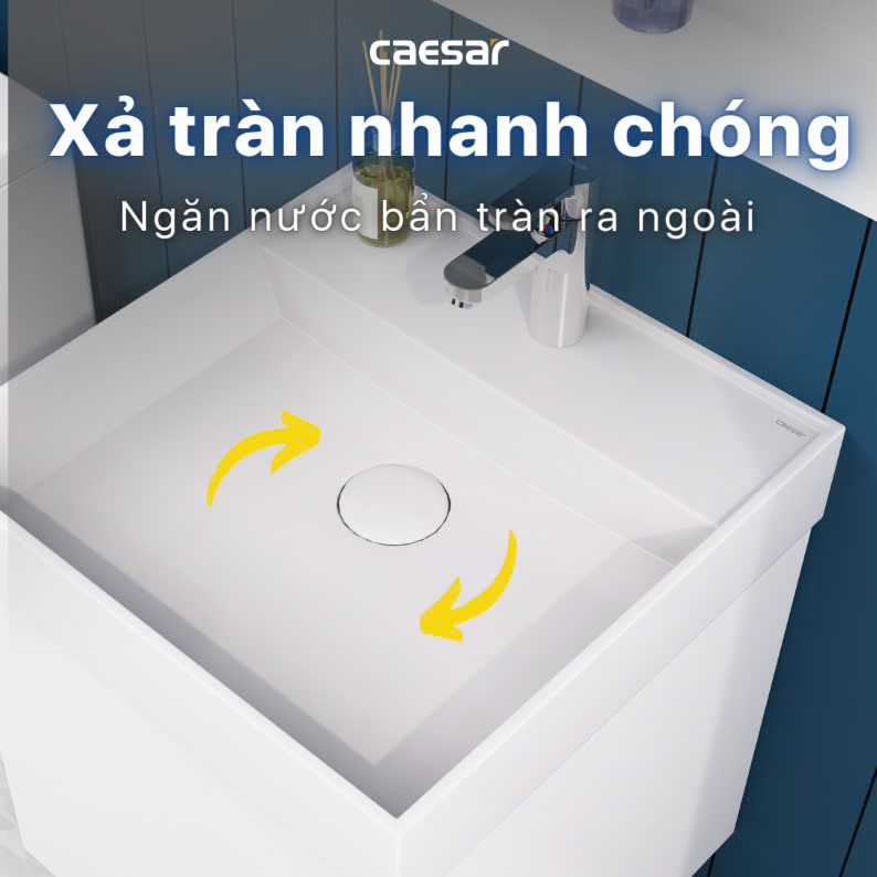 Chậu rửa Lavabo đặt bàn Caesar LF5380