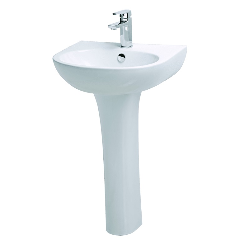 Chậu Lavabo chân đứng Caesar L2152 + P2445 giá rẻ