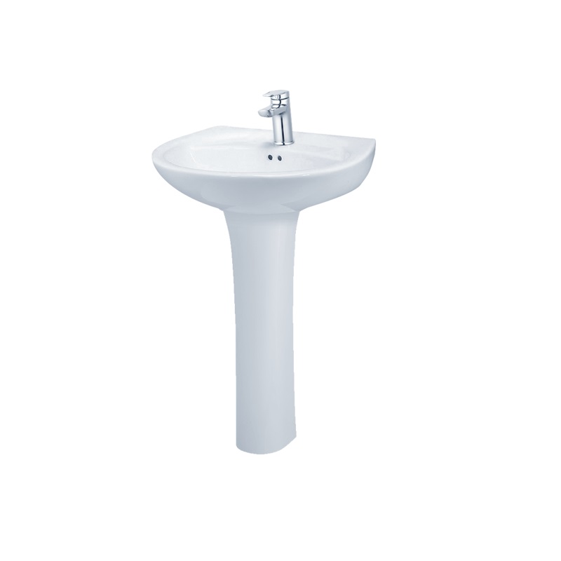 Chậu Lavabo chân đứng Caesar L2220 + P2445 giá rẻ