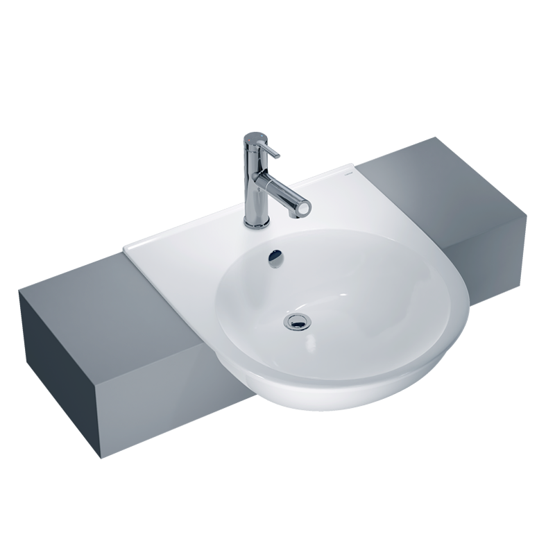 Chậu rửa Lavabo treo tường Caesar LF5302 giá rẻ