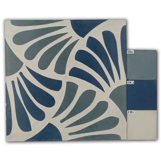 Gạch bông 3 màu 200x20016 Đồng Tâm T3GB1322QAB02