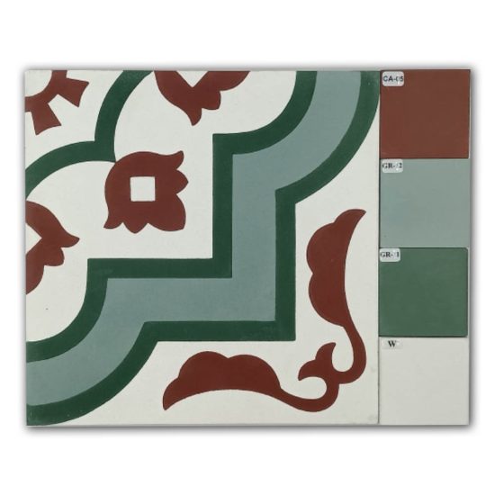 Gạch bông 3 màu 200x20016 Đồng Tâm T4GB0790Q05