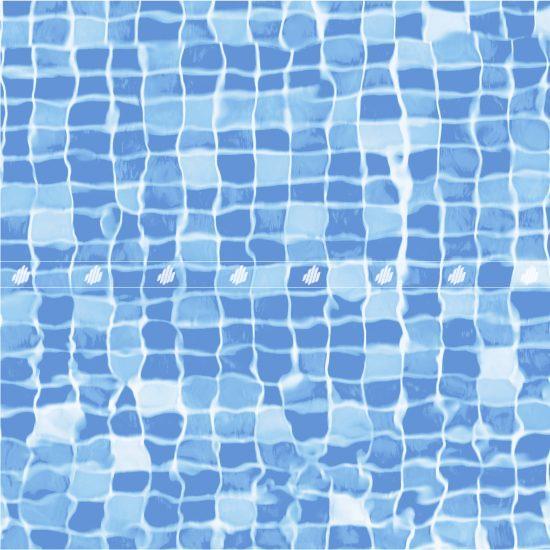 Gạch mosaic hồ bơi 200x200 Đồng Tâm 2020MARINA001