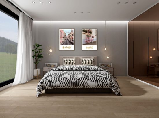 Gạch Porcelain vân gỗ Đồng Tâm 200x800 mã 2080BANYAN003-H+