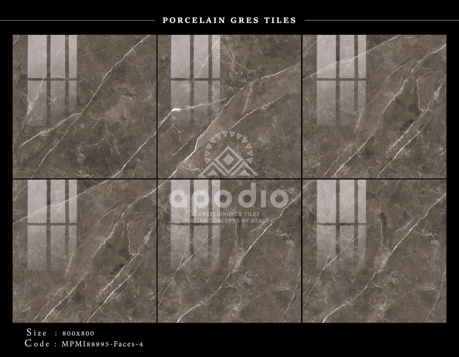 Gạch lát nền 800x800 Apodio MPMI88895