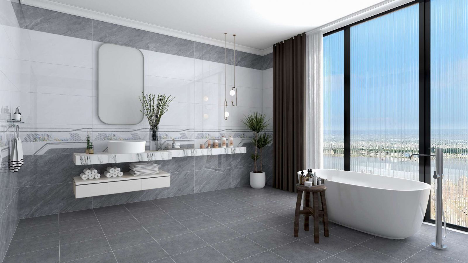 Gạch ốp tường 400x800 Prime 05.400800.08382