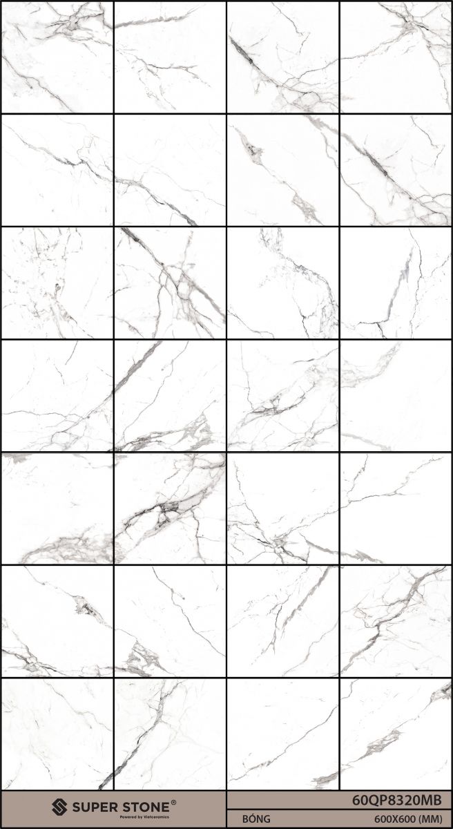 Gạch ốp lát 600x600 Trung Quốc 60QP8320MB