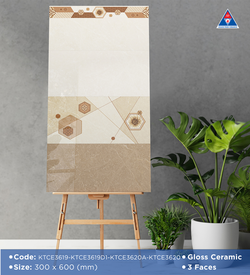 Gạch ốp tường Viglacera 300x600 mã KTCE3620A