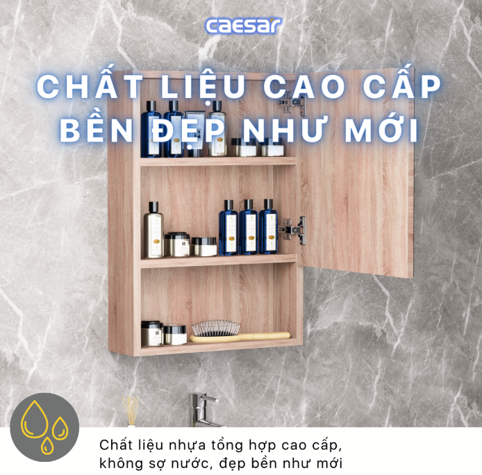 Hình ảnh Tủ gương Caesar EM0145W