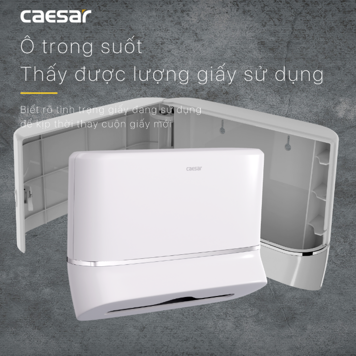 Hộp giấy vệ sinh Caesar H101