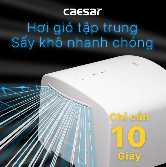 Hình ảnh Máy Sấy Tay Caesar A801