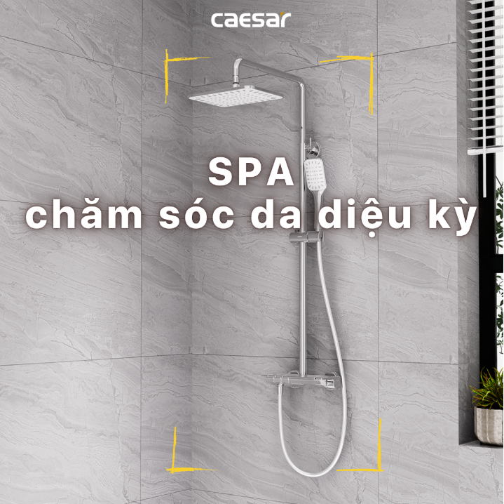 Sen Tắm Cây Nóng Lạnh Caesar S688C