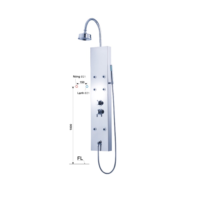 Sen Tắm Thuyền Inox Caesar SP132